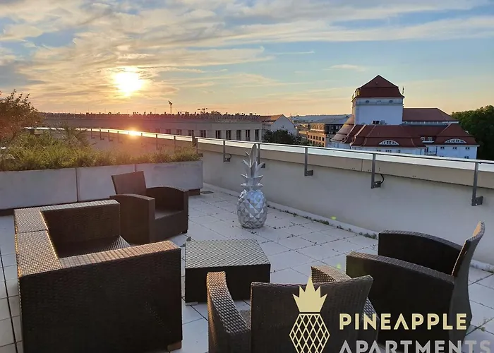 Appartement Pineapple - Penthouse Am Zwinger - 162qm - 1x Free Parking *